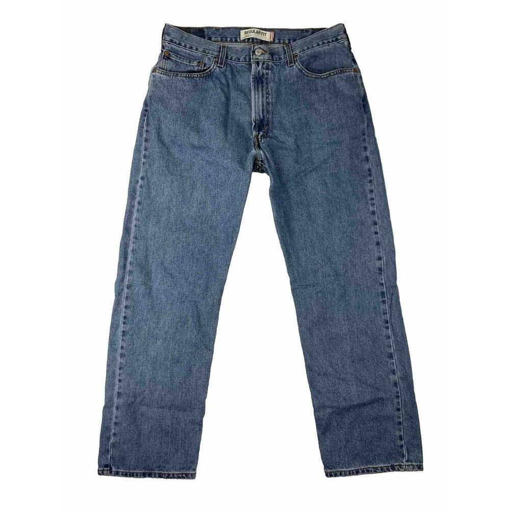 Levi's 505 Denim Jeans Mens Blue Size 38x32 (36x32 Measured)